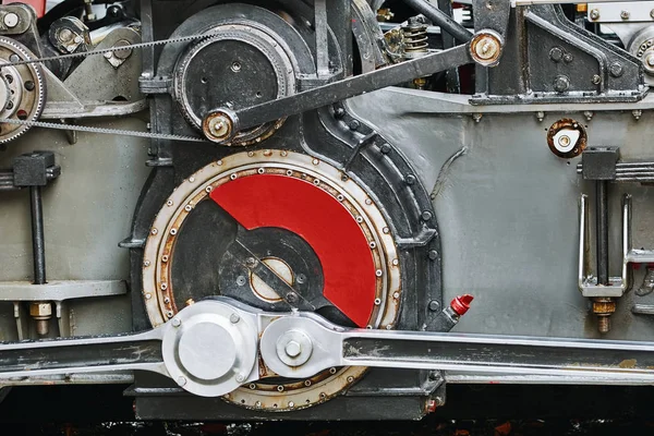 Części przekładni redukcji lokomotywa — Zdjęcie stockowe