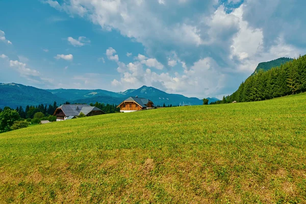 Sistemazione nelle Alpi — Foto Stock