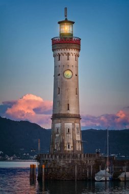 Lindau yılında deniz feneri