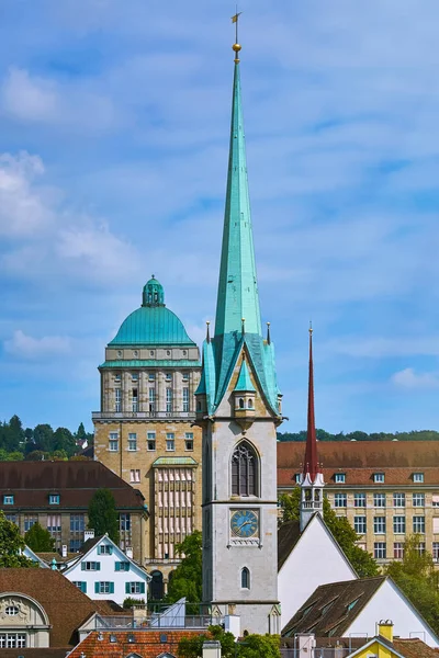 Predigerkirche a Zurigo — Foto Stock