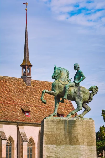 Monumento a Hans Waldmann — Foto Stock