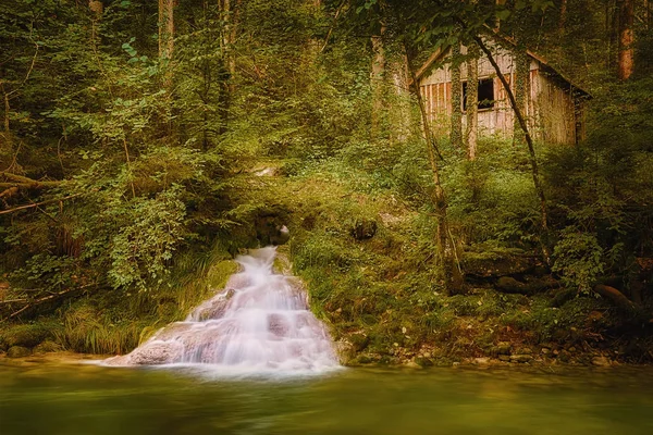 Cachoeira de Eistobel — Fotografia de Stock