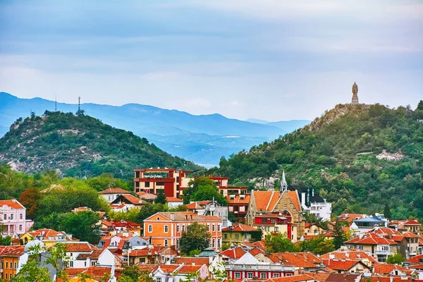 Nézet, Plovdiv — Stock Fotó