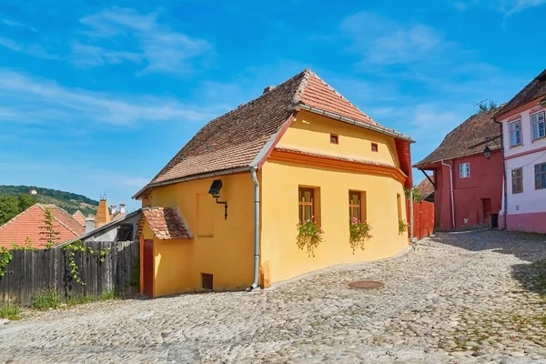 Sighisoara sokakta — Stok fotoğraf