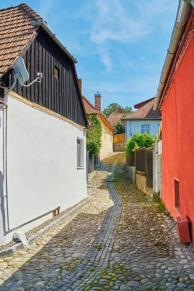 Strada a Sighisoara — Foto Stock