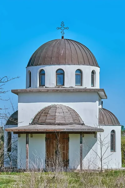 Terk edilmiş manastır kilisesi — Stok fotoğraf