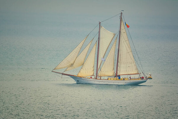 Two Masted Sailing Ship