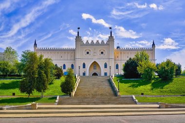 Main Entrance Gate of Lublin Castle clipart