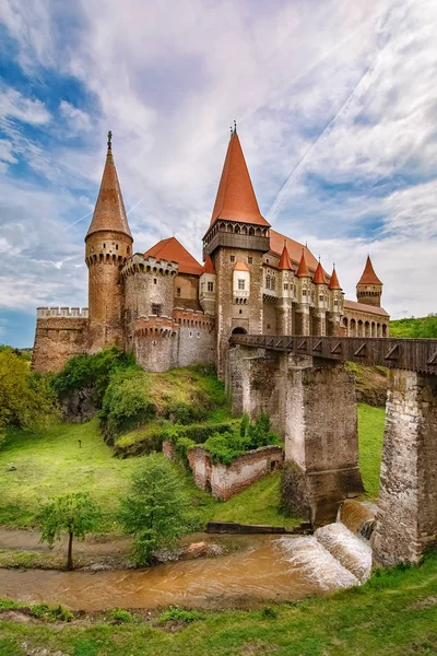 Замок в Румунії — стокове фото