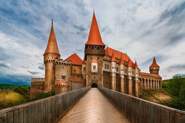 Zamek w Rumunii — Zdjęcie stockowe