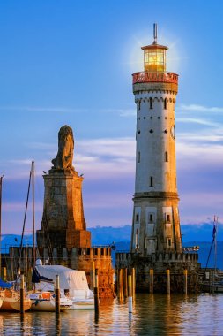Lindau yılında deniz feneri