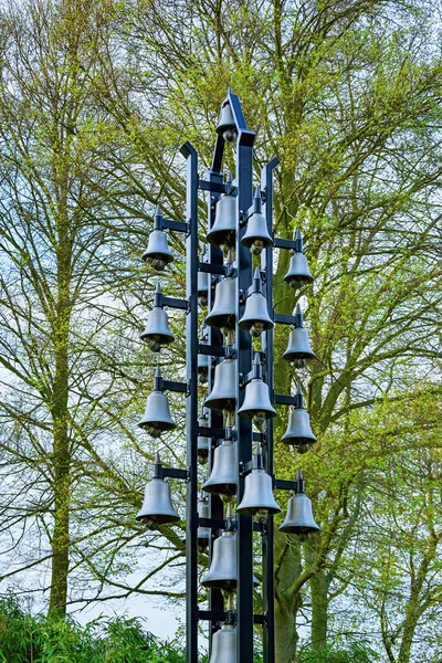 Monument Klokker Thr Garden Holland Lisse - Stock-foto