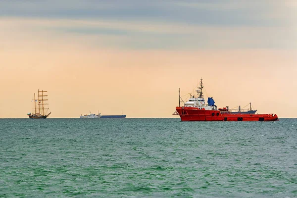 Anchor Handling Vessel Black Sea — Stock Photo, Image