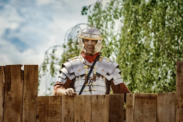 Alba Iulia Romênia Maio 2019 Legionária Legio Xiii Gemina Posando — Fotografia de Stock