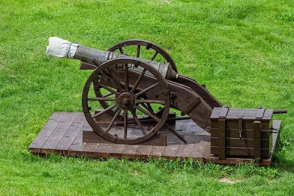 Fortezza Cannoni Alba Carolina Cittadella Alba Iulia Romania — Foto Stock