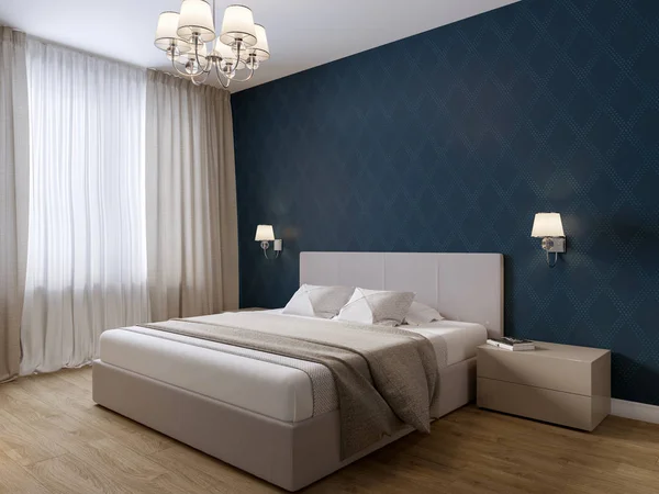 Kentsel çağdaş Modern Yatak odası iç tasarım