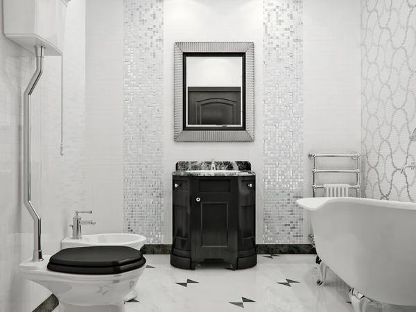 Klasik tarzda lüks banyo