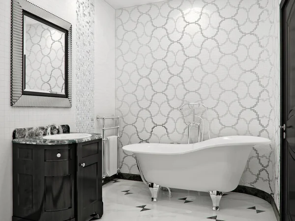 Klasik tarzda lüks banyo
