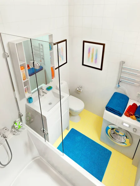 Modern Urban Contemporary Bathroom WC Interior Design