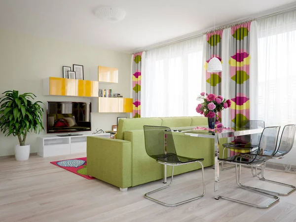 Modern kentsel çağdaş İskandinav Studio