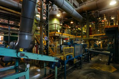 Kimya fabrikası. Elastomer ve termoplastik üretim hattı