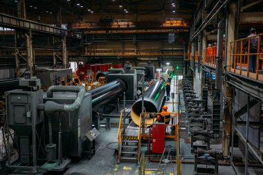 Polimer katman anti korozyon boru kaplama makineleri