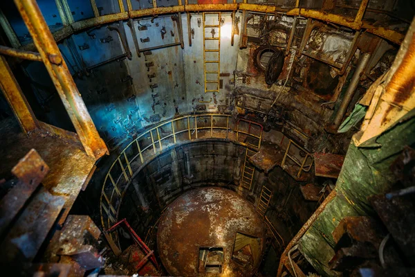 Misil Unificado Abandonado Tipo Mina Puesto Comando Subterráneo — Foto de Stock