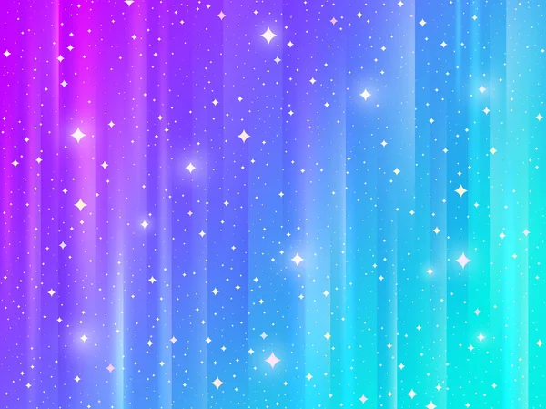 Абстрактний різнокольоровий смугастий фон з сяючими зірками. Векторні ілюстрації . — стоковий вектор