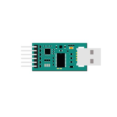 DIY elektronik usb uart tahtası 