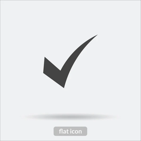 Comprobar icono, Vector es de tipo EPS10 — Vector de stock