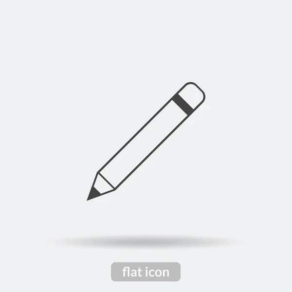 Icona a matita, Vector è tipo EPS10 — Vettoriale Stock