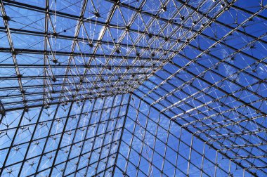 Cam piramit da Louvre'da