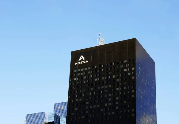 Tour Areva en París, Francia Fotos de stock libres de derechos