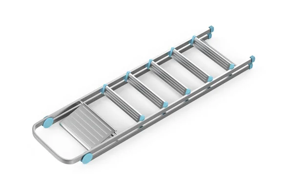 Gevouwen aluminium ladder — Stockfoto