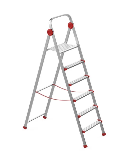 Aluminum step ladder — Stock Photo, Image