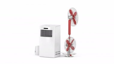 Klima cihazılar ve vantilatörler elektrik