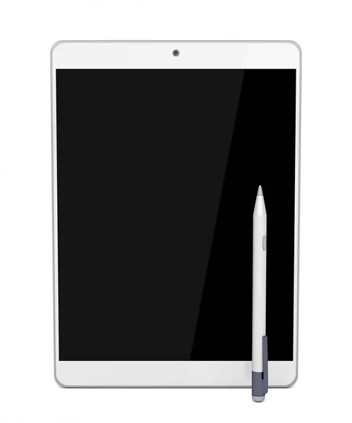 Tablet PC och digital penna — Stockfoto