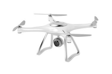Unmanned aerial vehicle (drone) clipart