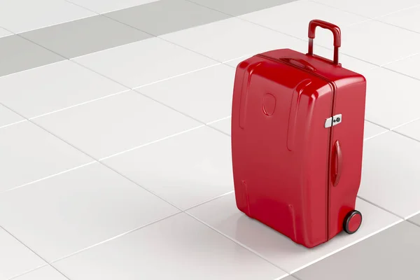 Bolsa de viaje roja — Foto de Stock