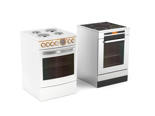 Two electric stoves — Stock Photo, Image