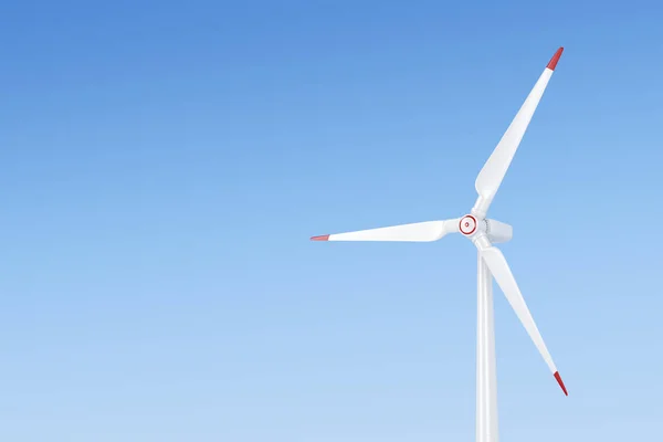 Современная ветряная турбина — стоковое фото