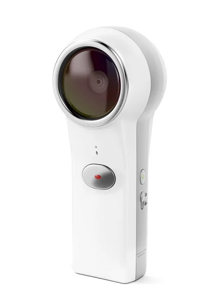 360 camera on white — Stock Photo, Image
