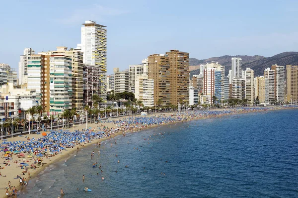 Benidorm'da Levante beach