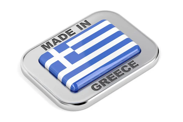 Badge Made in Greece — Foto Stock