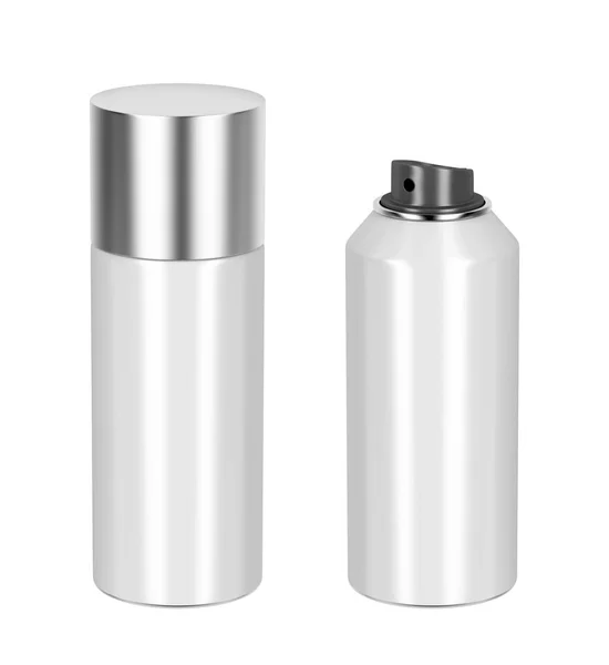 空白のエアゾール缶 — ストック写真