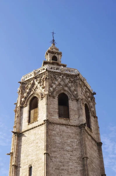 Micalet věž ve Valencii — Stock fotografie