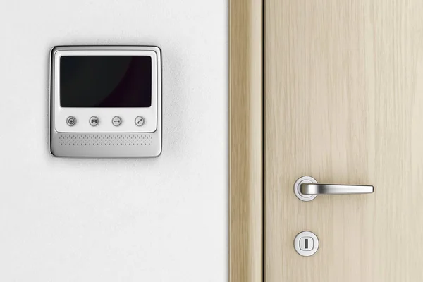 Video intercom in the apartment — Stock Photo, Image