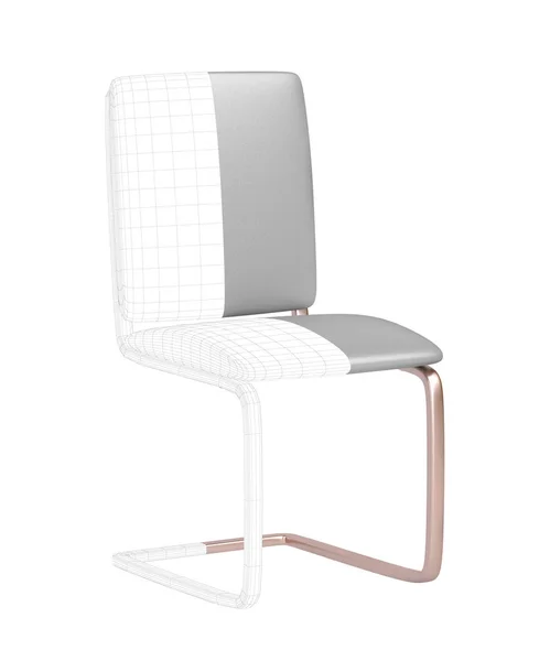 Modelo 3D de silla moderna — Foto de Stock