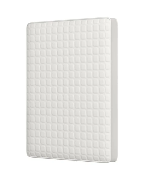 Memory Foam Matras Geïsoleerd Witte Achtergrond — Stockfoto