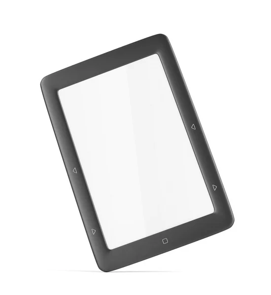 Book Reader Blank Display White Background — Stock Photo, Image